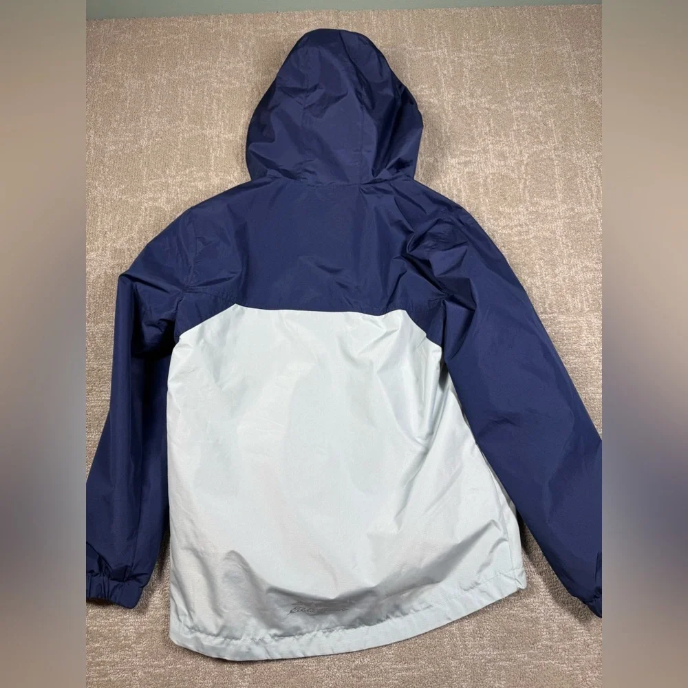 Eddie Bauer Kids Soft Shell Windbreaker Full Zip Jacket Youth Size Large Girls